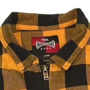 Vans x Independent Zip Flannel Shirt - Sunflower